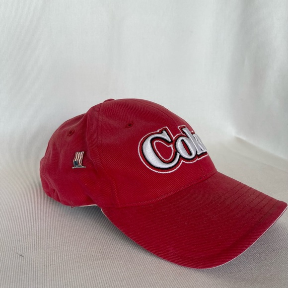 Coca Cola Red Baseball Hat White embroidery On Hat .Adjustable.Unisex. - Picture 12 of 12
